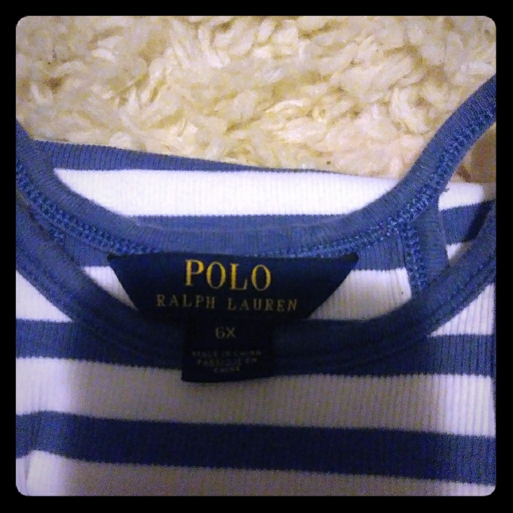 Polo by Ralph Lauren girls tank top